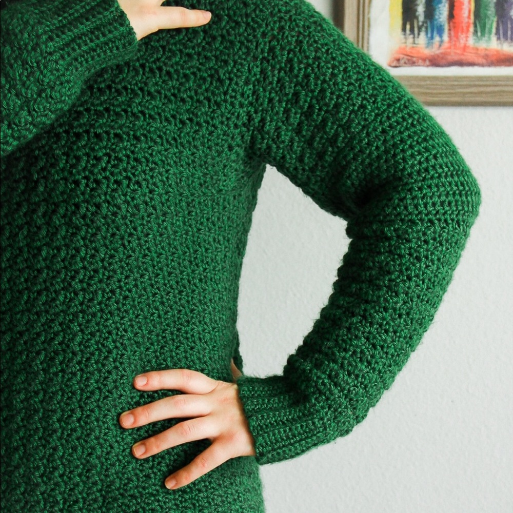 Cowl neck sweater